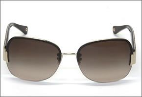 コーチ サングラス 7011 906113 アイボリー ブラウングレーグラデーション