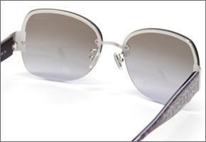 コーチ サングラス 7011 906368 パープル　ブラウングレーグラデーション