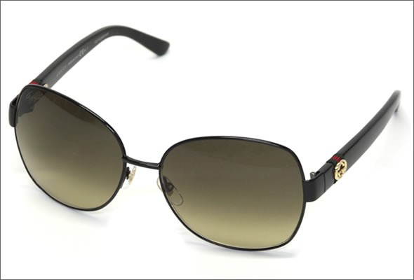 グッチ　サングラス GG4242/S BKS ブラック ブラウンシェード