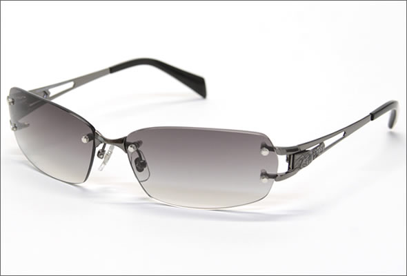 キャサリンハムネット　KATHARINE HAMNETT　KH9992 2　アンティークシルバー/ダークグレーハーフ