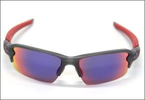 オークリー サングラス OO9271-03/FLAK 2.0 マットグレースモーク +Red Iridium アジアンフィット
