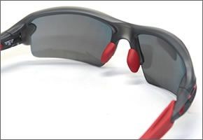 オークリー サングラス OO9271-03/FLAK 2.0 マットグレースモーク +Red Iridium アジアンフィット