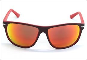 ポリス サングラス 1958M NVBJ マットボルドー マルチレイヤーレッドミラー