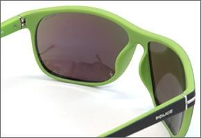 ポリス サングラス 1958M U47J マットダークグリーン マルチレイヤーグリーンミラー