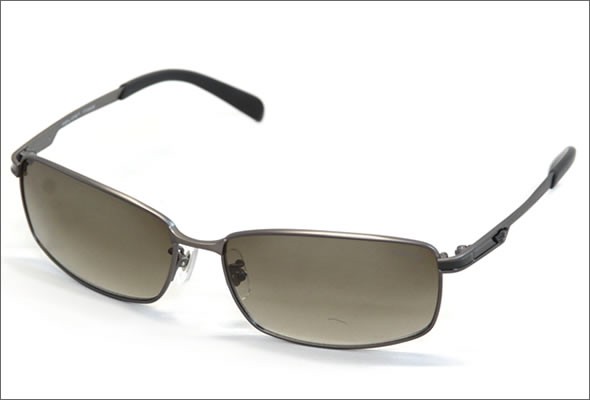 ポリス サングラス SPL023J 0627 マットガンメタル カーキグラデーション