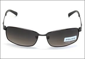 ポリス サングラス SPL023J 530P シャイニーブラック ダークグレーグラデーション（偏光）
