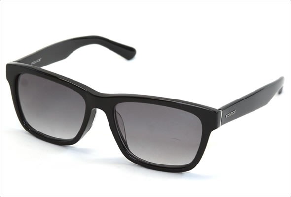 ポリス サングラス SPL028J 0700 ブラック グレーグラデーション