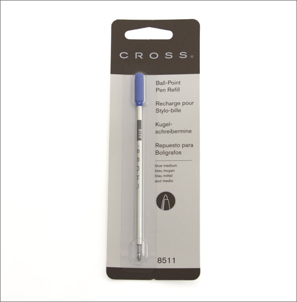 クロス  替え芯　M（中字） ボールペン芯　8511　ブルー　M