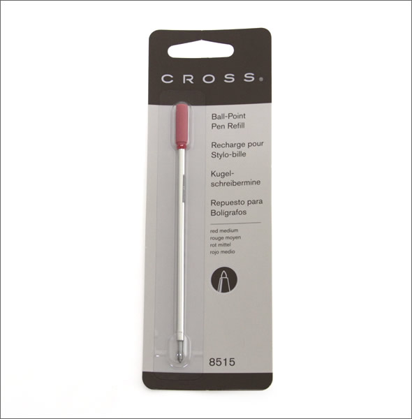 クロス  替え芯　M（中字） ボールペン芯　8515　レッド　M