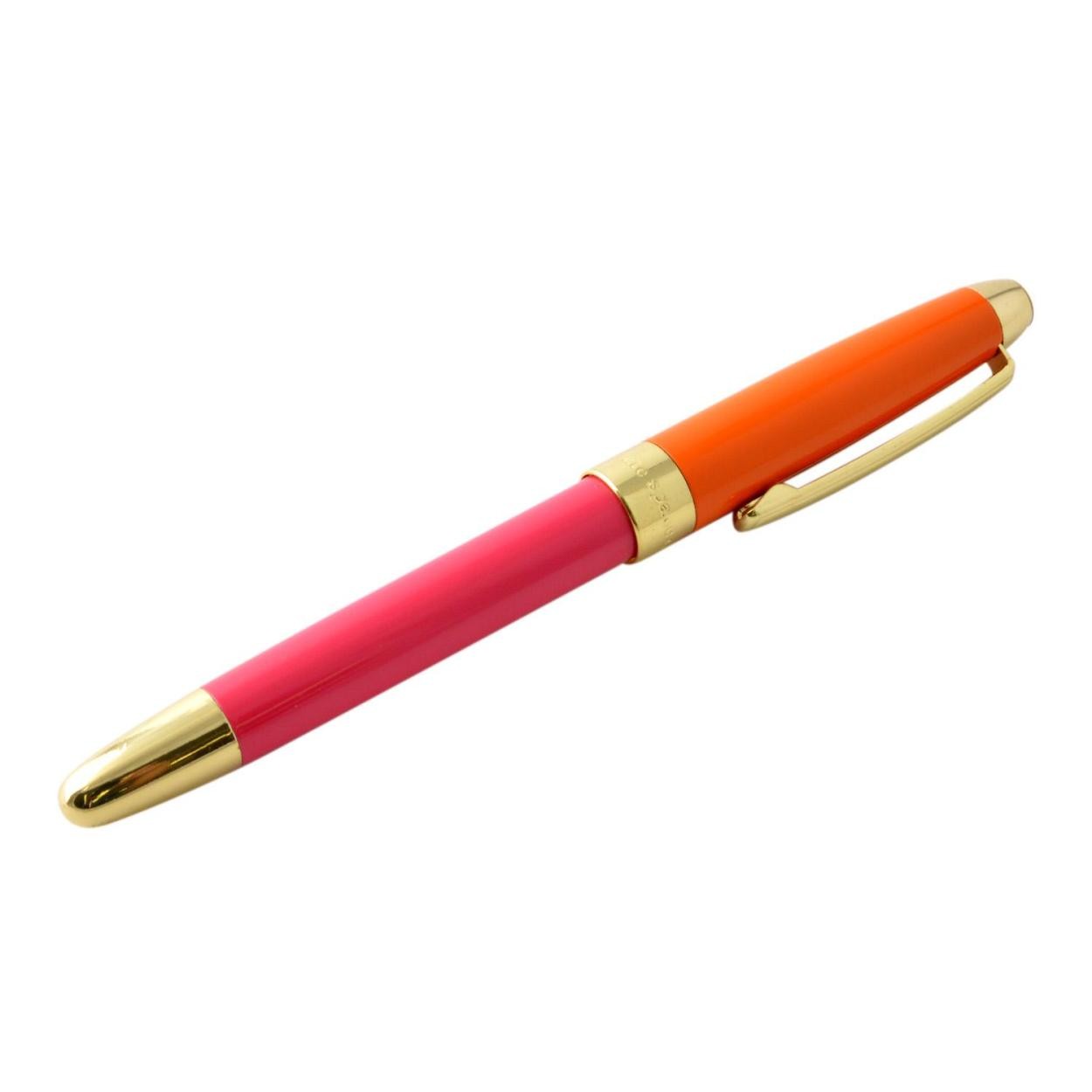 ケイトスペード Kate Spade 133740 Orange/Pink キャップ式 ボールペン handwritten note ball point pen