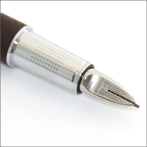 パーカー  書き心地を徹底的に追求した最新テクノロジー。新世代の筆記具「パーカー5ｔｈ」 5ｔｈ インジェニュイティ ブラウンラバー＆メタルCT (ブラック F)