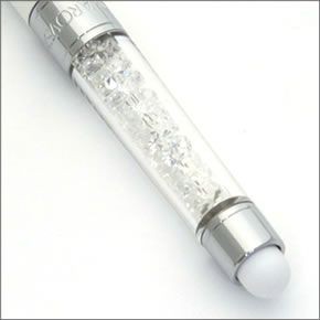 スワロフスキー ☆100粒のクリスタルの輝き☆ Stylus Pen  スタイラスペン スマホ・タブレット用タッチペン付 クリスタル・ボールペン  White 5034367