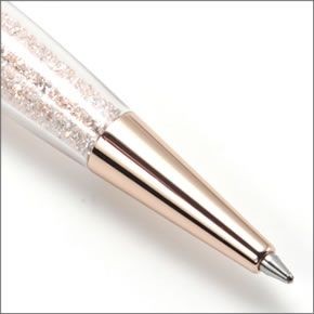 スワロフスキー ☆1300粒のクリスタルの輝き☆Crystalline Stardust Pen スターダスト クリスタル・ボールペン CRY/ROS 5064409