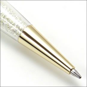 スワロフスキー ☆1300粒のクリスタルの輝き☆Crystalline Stardust Pen スターダスト クリスタル・ボールペン CRY/PGO 5064410