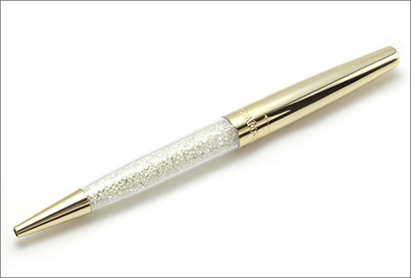 スワロフスキー ☆1300粒のクリスタルの輝き☆Crystalline Stardust Pen スターダスト クリスタル・ボールペン CRY/PGO 5064410