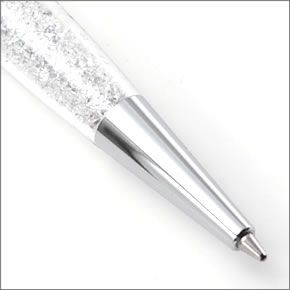 スワロフスキー 5135981 ☆1300粒のクリスタルの輝き☆Crystalline Stardust Pen White スターダスト クリスタル・ボールペン