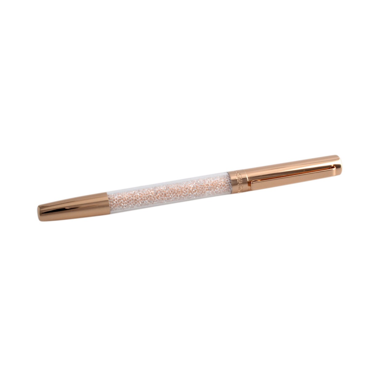 スワロフスキー SWAROVSKI 5136548 ☆1200粒のクリスタルの輝き☆Crystalline Stardust Pen スターダスト クリスタル クリップ付キャップ ローラーボールペン CRY/ＲGO
