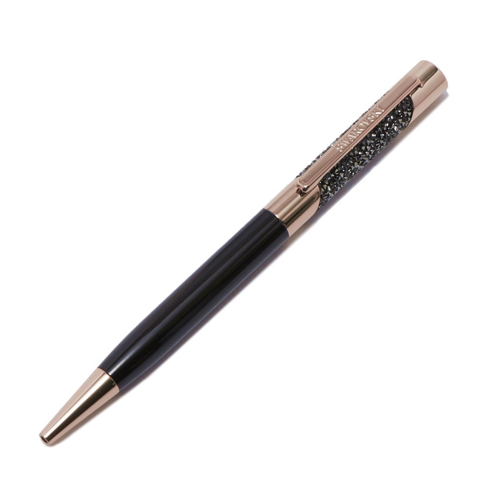 スワロフスキー SWAROVSKI 5285949 ウルトラファイン クリスタルロック ボールペン Eclipse Ballpoint Pen Black/Rose Gold