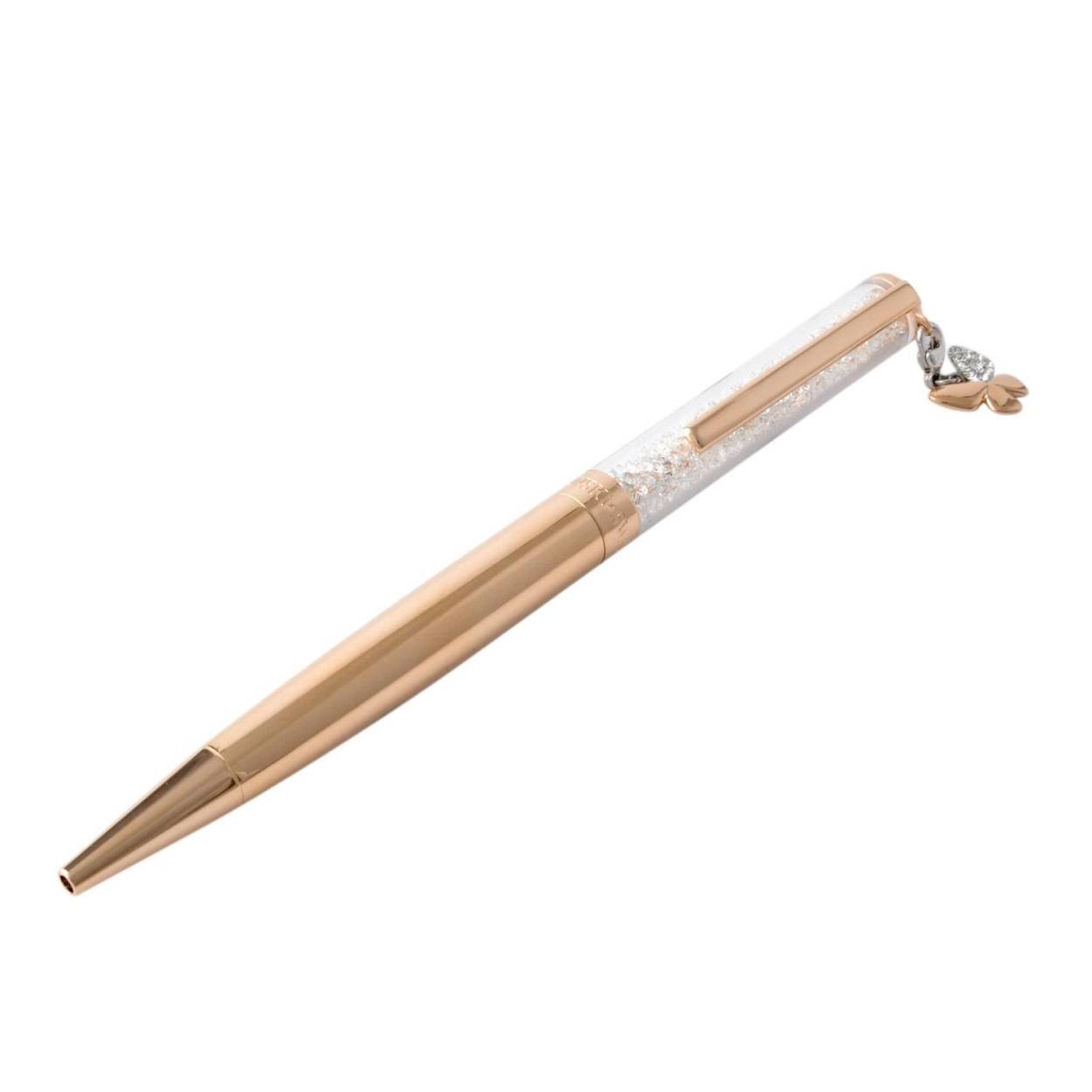 スワロフスキー SWAROVSKI 5285954 バタフライ（蝶）チャーム付 クリスタル・ボールペン Crystalline Celebration Ballpoint Pen 【2018年限定】