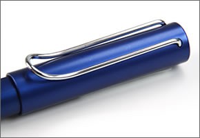 ラミー ベストセラー「サファリ」を光沢のあるアルミ製ボディにした人気モデル「アルスター」シリーズ 万年筆　オーシャンブルー AL-star L280B EF（ L28-EF）M (中字)