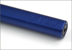 ラミー ベストセラー「サファリ」を光沢のあるアルミ製ボディにした人気モデル「アルスター」シリーズ 万年筆　オーシャンブルー AL-star L280B EF（ L28-EF）M (中字)