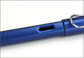 ラミー ベストセラー「サファリ」を光沢のあるアルミ製ボディにした人気モデル「アルスター」シリーズ 万年筆　オーシャンブルー AL-star L280B EF（ L28-EF）M (中字)