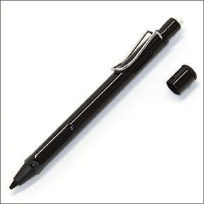 ラミー 超定番！気軽に使えるロングセラー。ギフトにもオススメ☆大人気「サファリ」シリーズ シャープペンシル シャイニーブラック safari L119BK 0.5mm