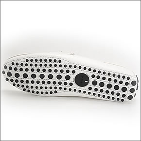 【GUCCI】グッチ メンズ ドライビングシューズ ホワイト 236936 AHM00 9014