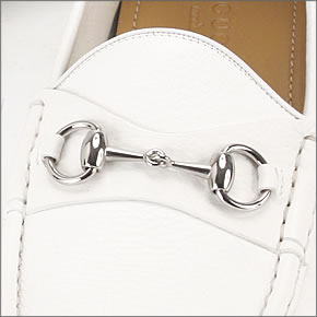 【GUCCI】グッチ メンズ ドライビングシューズ ホワイト 236936 AHM00 9014