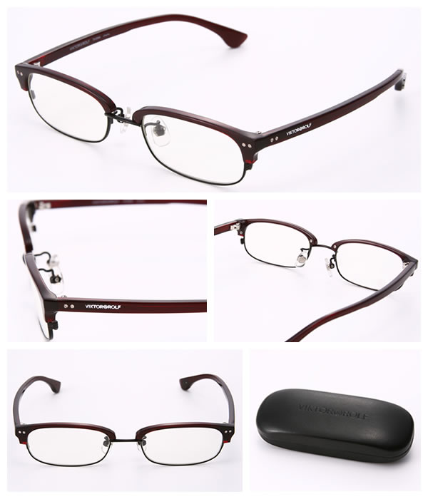 VIKTOR&ROLF viktor&rolf ヴィクター&ロルフ メガネフレーム ユニセックス 70-0044 4 伊達メガネ