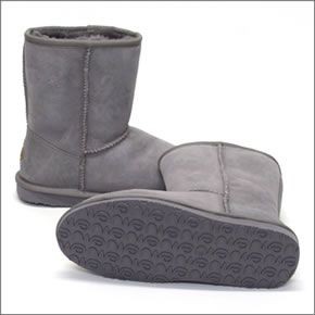 エミュー オーストラリア ≪2014AWモデル≫ Stinger Lo スティンガー ロー レディス ムートンブーツ ミドル丈 シープスキン アッシュ W10002-ASH