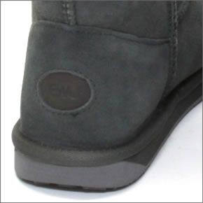 エミュー オーストラリア ≪2014AWモデル≫ Stinger Lo スティンガー ロー レディス ムートンブーツ ミドル丈 シープスキン チャコール W10002-CHAR