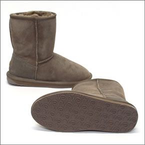 エミュー オーストラリア ≪2014AWモデル≫ Stinger Lo スティンガー ロー レディス ムートンブーツ ミドル丈 シープスキン マッシュルーム W10002-MUSH