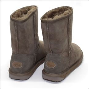 エミュー オーストラリア ≪2014AWモデル≫ Stinger Lo スティンガー ロー レディス ムートンブーツ ミドル丈 シープスキン マッシュルーム W10002-MUSH