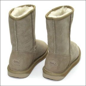 エミュー オーストラリア ≪2014AWモデル≫ Stinger Lo スティンガー ロー レディス ムートンブーツ ミドル丈 シープスキン サンド W10002-SAND