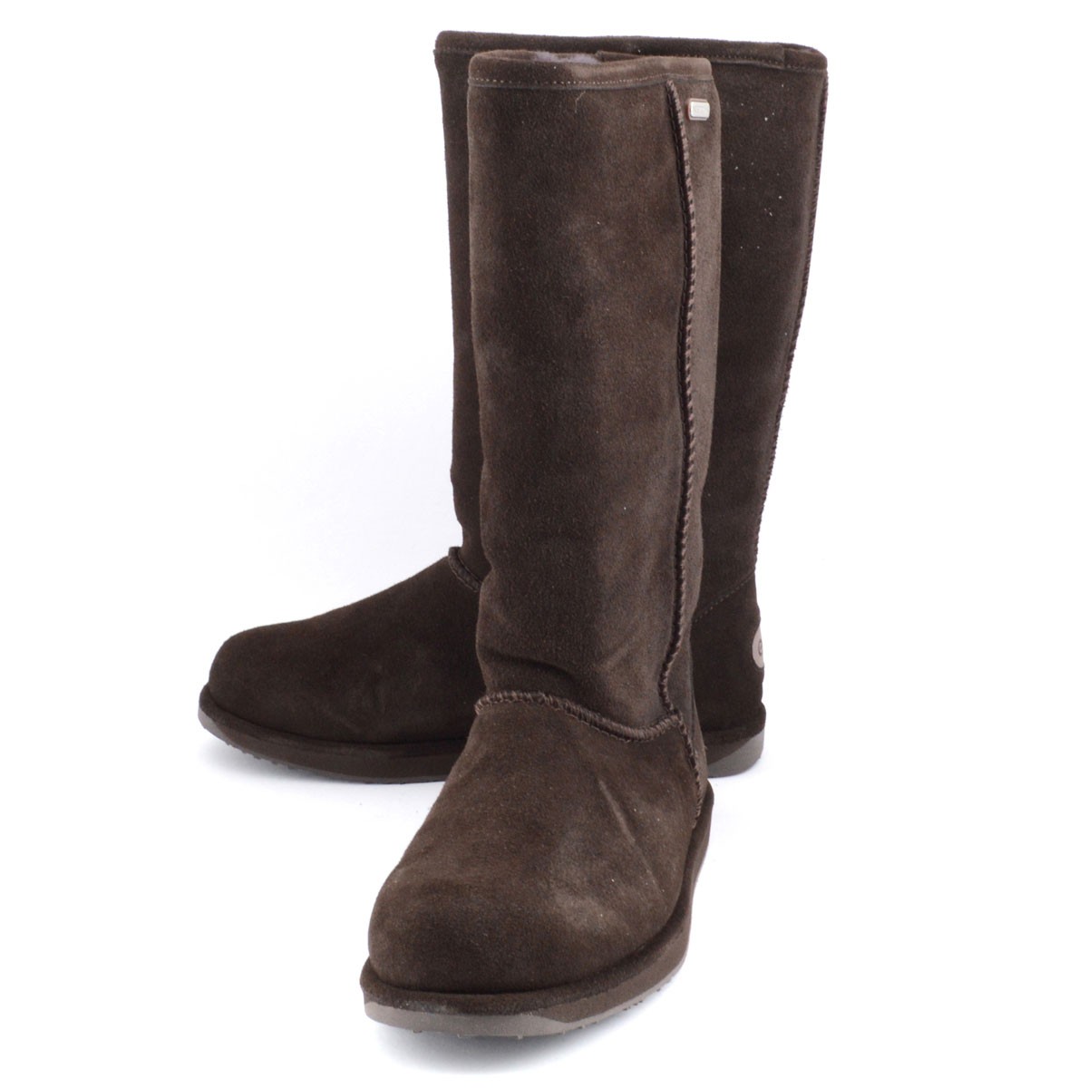 エミュー オーストラリア EMU W10850-CHOC ≪2015AWモデル US仕様≫ Paterson Hi　WATERPROOF パターソン ハイ 完全防水タイプ レディス ムートンブーツ ロング丈　ウォータープルーフ・スエード＆シープスキン