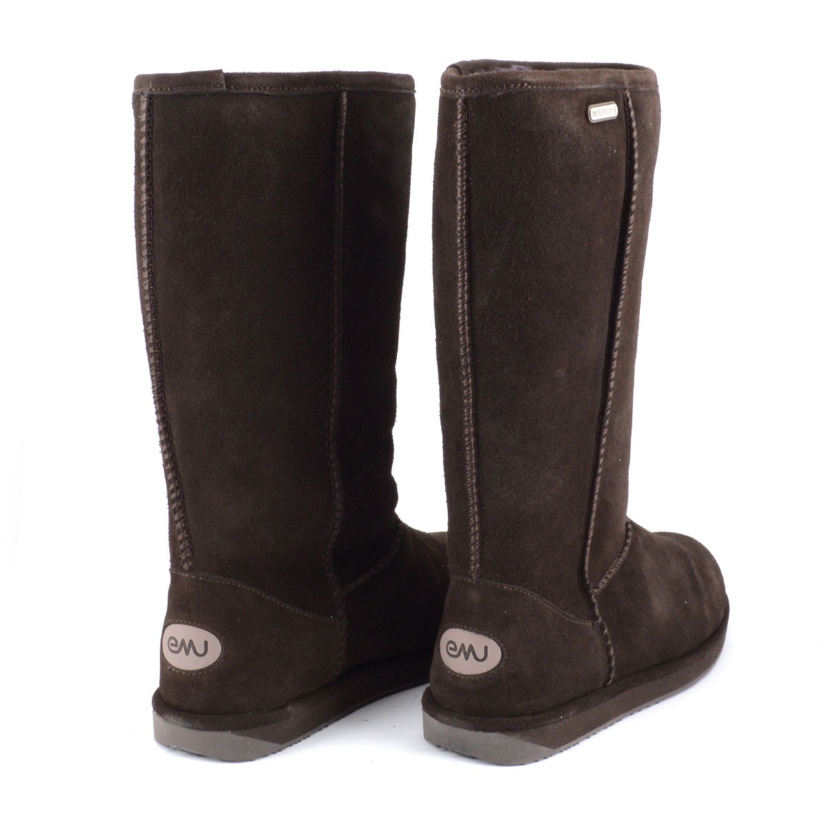 エミュー オーストラリア EMU W10850-CHOC ≪2015AWモデル US仕様≫ Paterson Hi　WATERPROOF パターソン ハイ 完全防水タイプ レディス ムートンブーツ ロング丈　ウォータープルーフ・スエード＆シープスキン