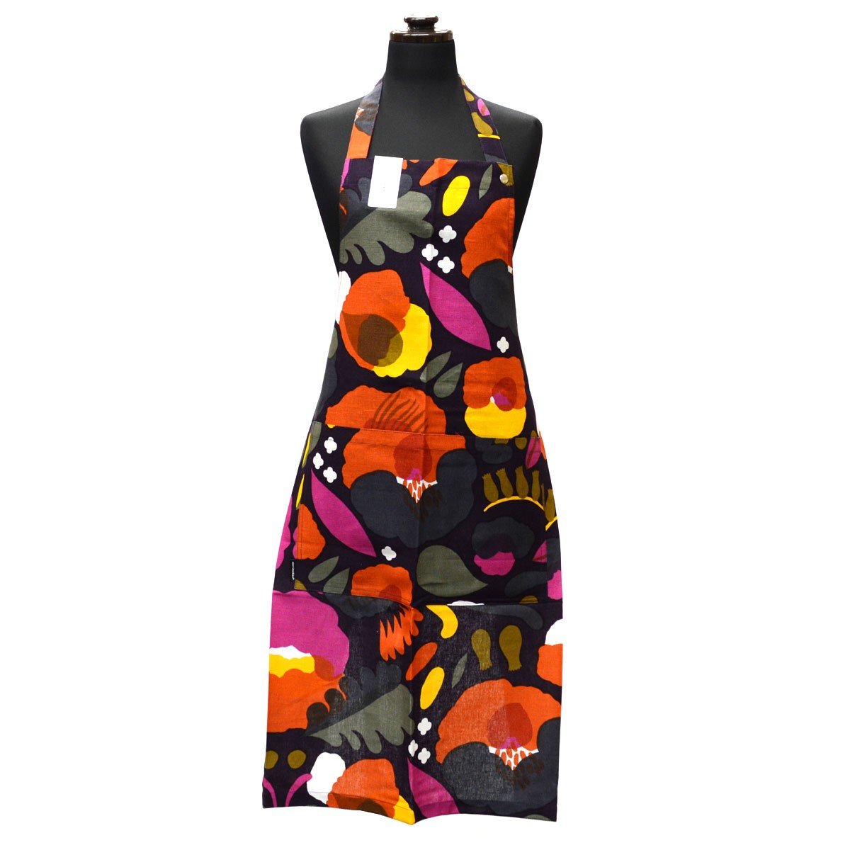 マリメッコ marimekko 067409 430 blum/red/yellow HATTARAKUKKA APRON エプロン