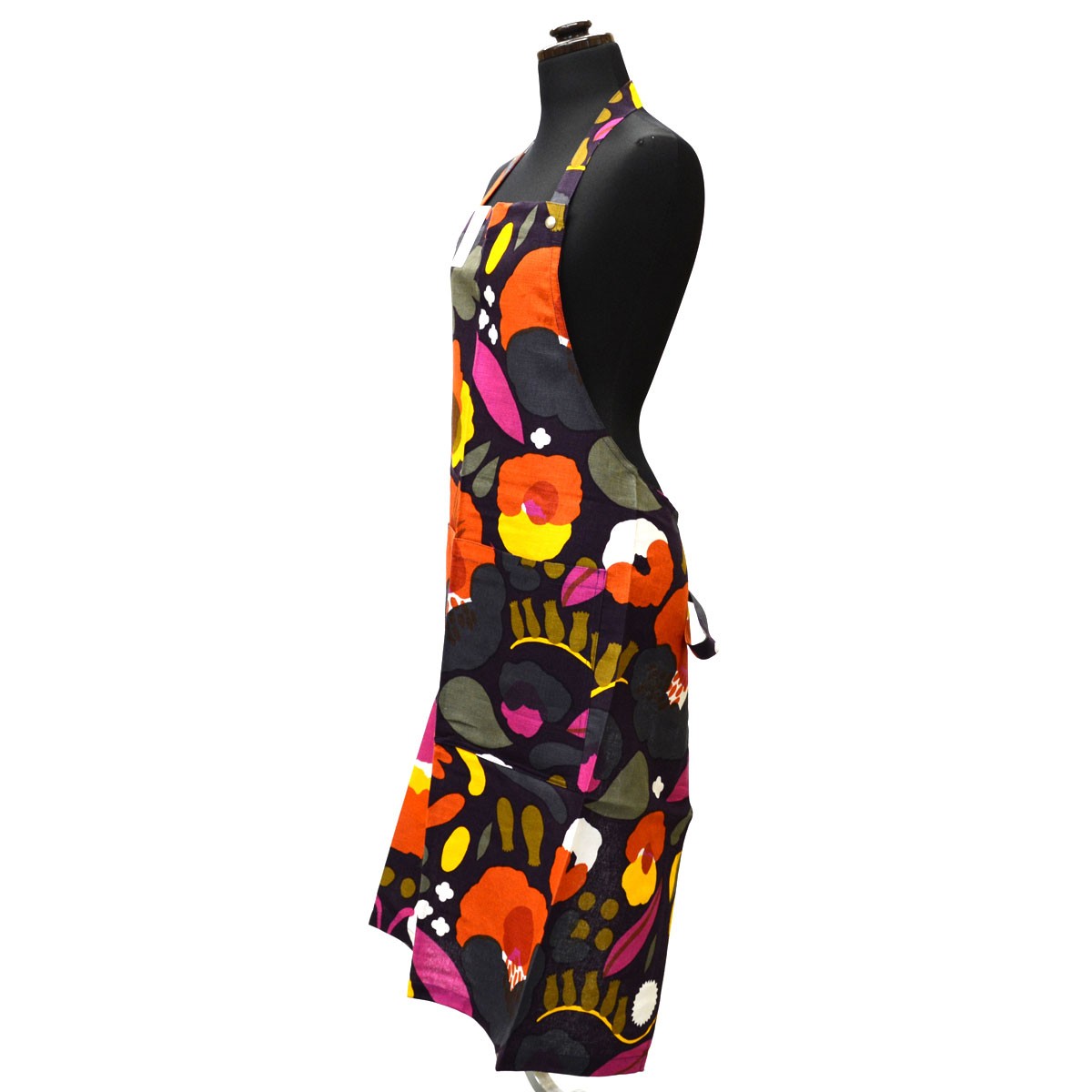 マリメッコ marimekko 067409 430 blum/red/yellow HATTARAKUKKA APRON エプロン