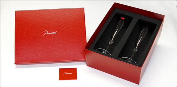 バカラ ドン ぺリニヨン シャンパン フルート ペア 1845244