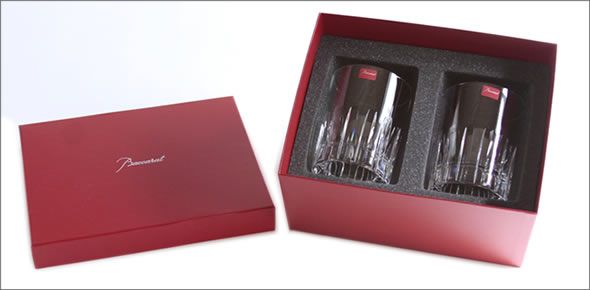 バカラ ロータリー タンブラー　ペアセット  2610001