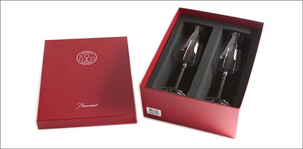 バカラ シャトーバカラ　シャンパンフルート　ペアセット  2611149