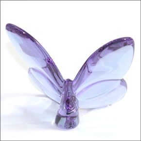 バカラ PAPILLON (パピヨン・ラッキーバタフライ) お薦めギフト☆ 気品のある躍動感☆幸せを運ぶモーチーフ☆ （パルム） 2103588