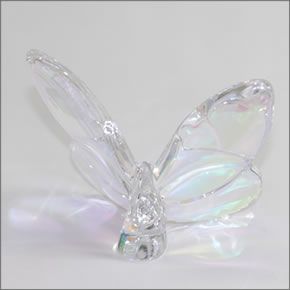 バカラ PAPILLON (パピヨン・ラッキーバタフライ) お薦めギフト☆ 気品のある躍動感☆幸せを運ぶモーチーフ☆（イリゼクリア） 2601482