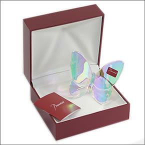 バカラ PAPILLON (パピヨン・ラッキーバタフライ) お薦めギフト☆ 気品のある躍動感☆幸せを運ぶモーチーフ☆（イリゼクリア） 2601482