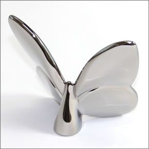 バカラ PAPILLON (パピヨン・ラッキーバタフライ) お薦めギフト☆ 気品のある躍動感☆幸せを運ぶモーチーフ☆(スカラベブルー) 2609987