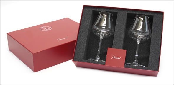 バカラ CHATEAU BACCARAT（シャトーバカラワイングラス Sサイズ ペアセット） ワインの芳醇な香りが引き立つ、美しく優雅なフォルム 2611150