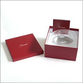 バカラ ARABESQUE SMALL BOWL (アラベスク スモールボウル 直径12cm) 星やアザミの葉をモチーフにした繊細なカッティングデザインが美しいデザートボウル 2103573