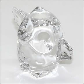 バカラ MINIMALS（ミニマルズ）ふくろう 可愛いくてキュート☆コロンとしたフォルムのオーナメント 2802207 Minimals Owl
