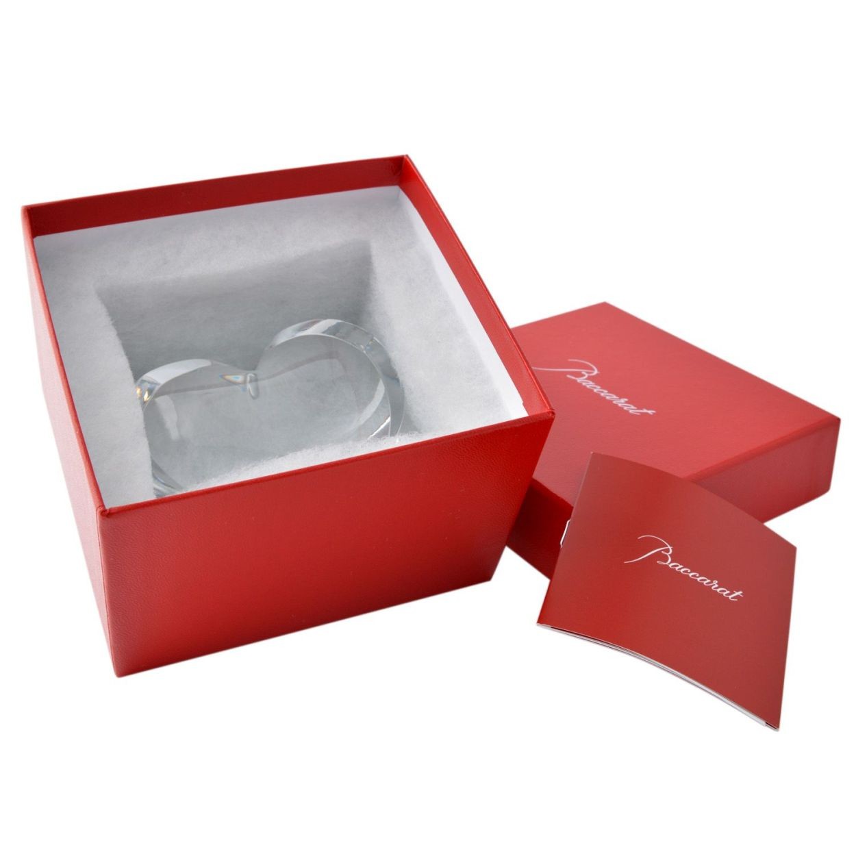 バカラ Baccarat 2103966  Zinzin(ザンザンハート)クリアクリスタル製ハート オーナメント